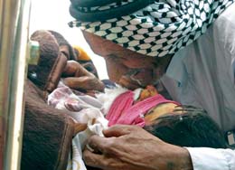 البكاء على الحفيد