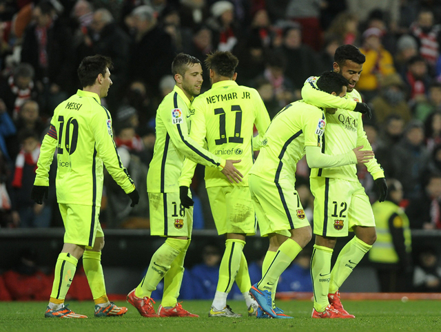 فيديو..برشلونة يسحق بلباو بخماسية