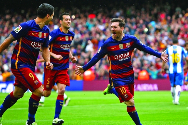 شاهد.. برشلونة على بعد خطوة من الاحتفاظ بلقب "الليغا"