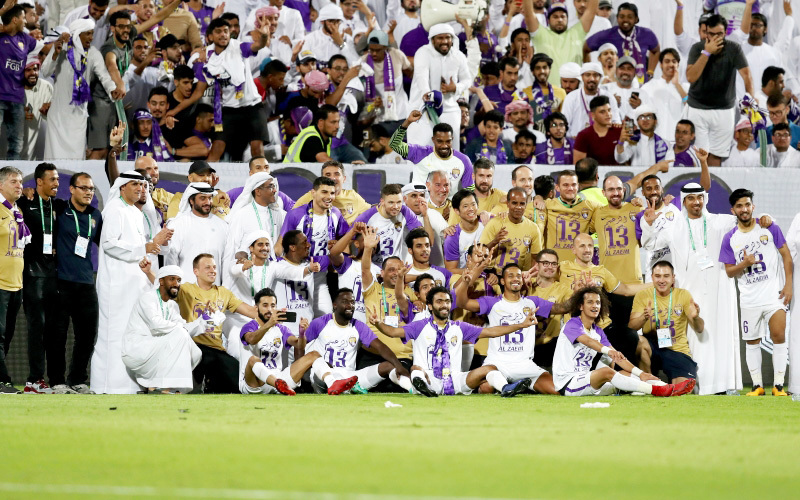 «الزعيم» بطل الإمارات للمرة 13 فـي تاريخه