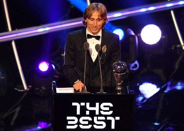 مودريتش أفضل لاعب بالعالم لعام 2018