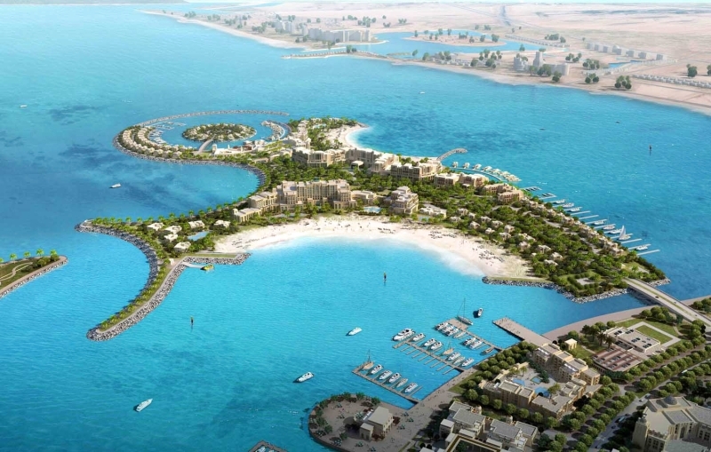 8000 غرفة فندقية في جزيرة المرجان بحلول 2025