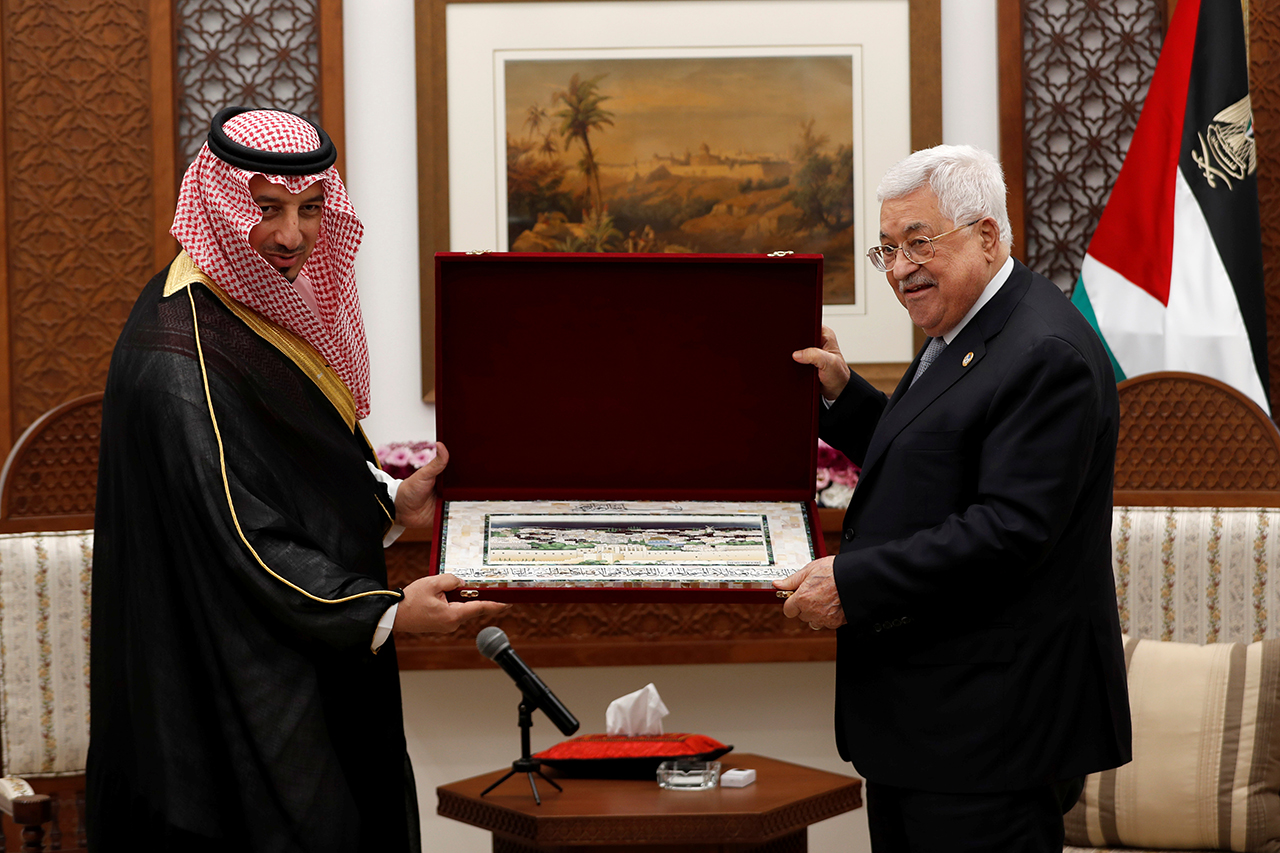 المنتخب السعودي في رام الله للمرة الأولى لمواجهة نظيره الفلسطيني
