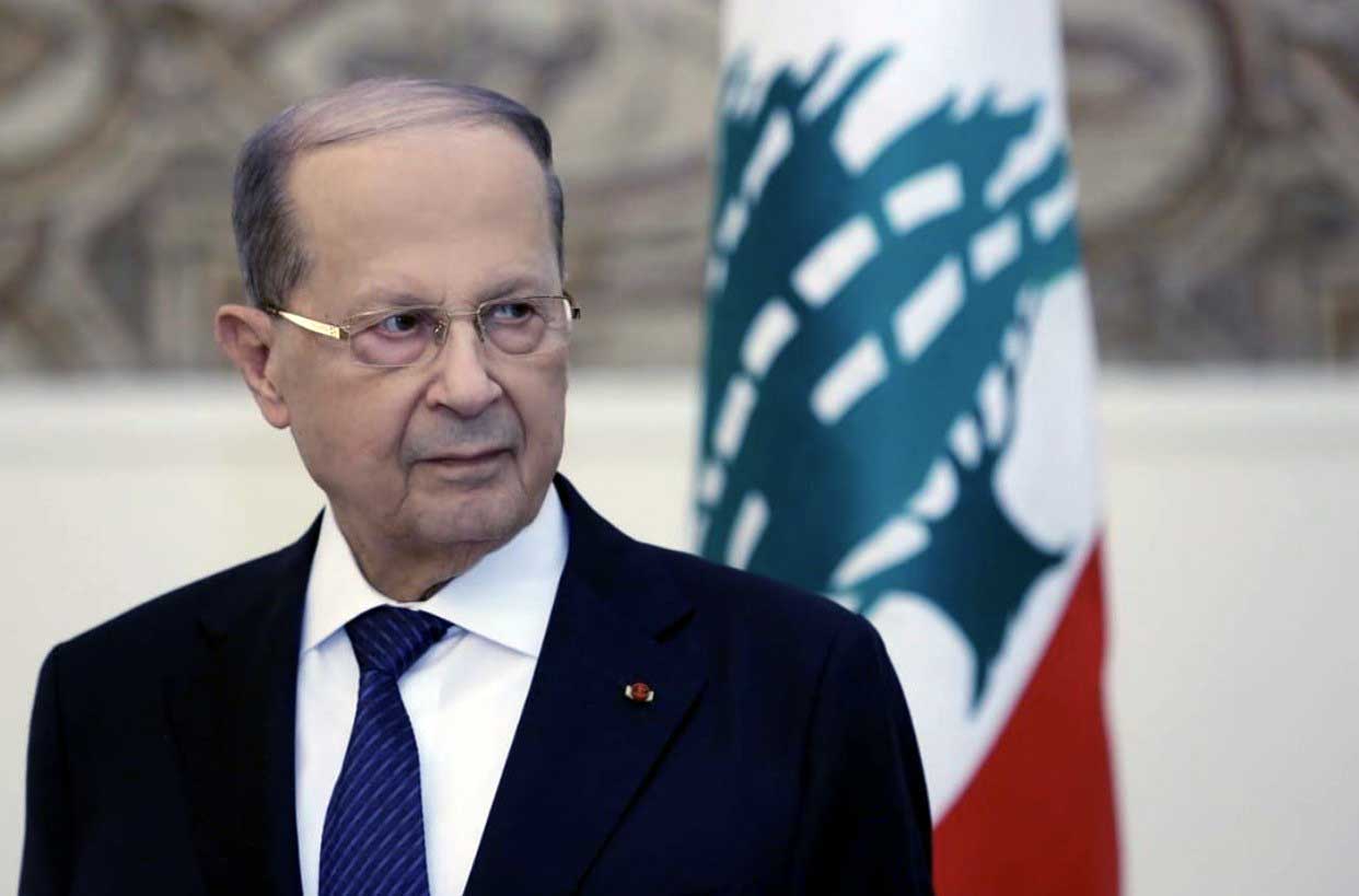 الرئيس اللبناني يعلن دخول بلاده نادي الدول النفطية