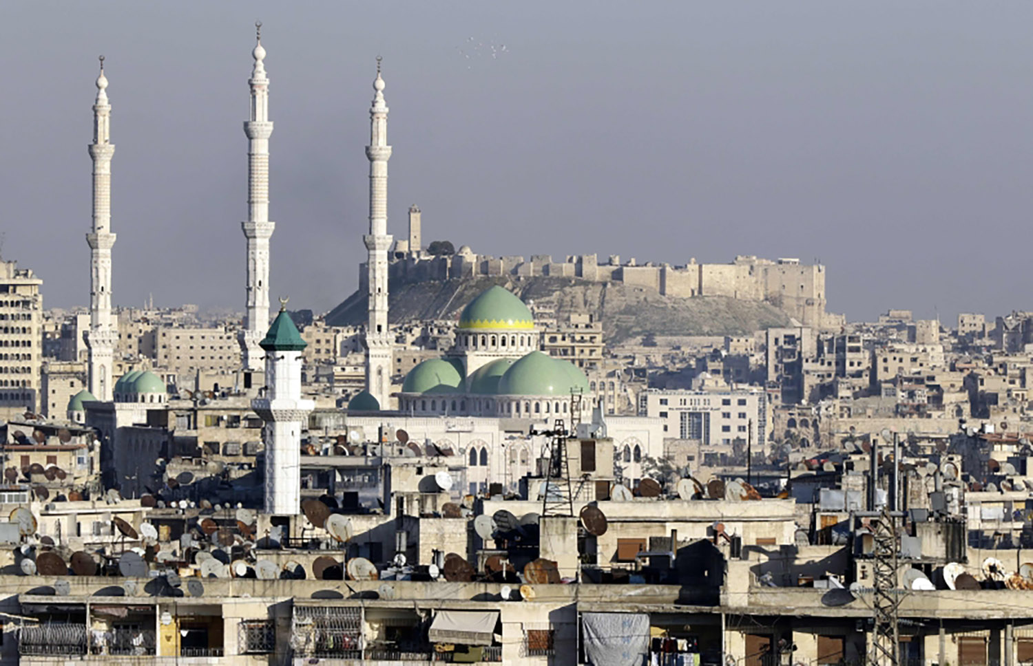 حلب المدينة الجريحة