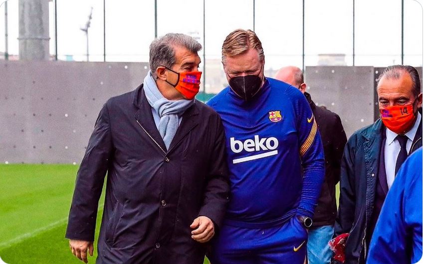 رئيس برشلونة يدشن حقبته الرئاسية بالبحث عن ريمونتادا فرنسية