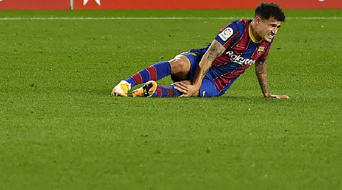 إصابة كوتينيو تنقذ برشلونة!