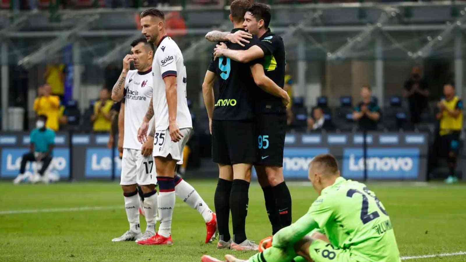 إنتر يتقدم لصدارة الدوري الإيطالي بفوز كبير على بولونيا