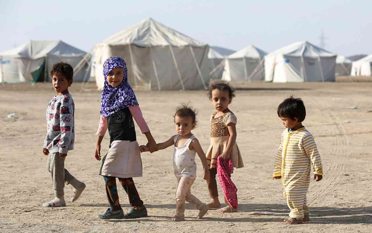 اليمن.. ثلثا النازحين في مخيمات غير رسمية