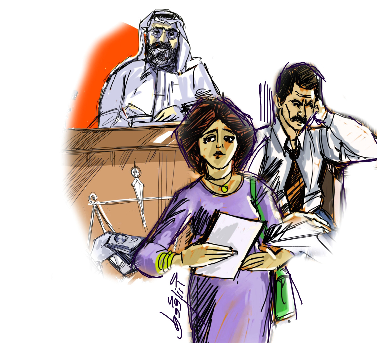 مليون درهم هدية زواج وهمية أمام القضاء