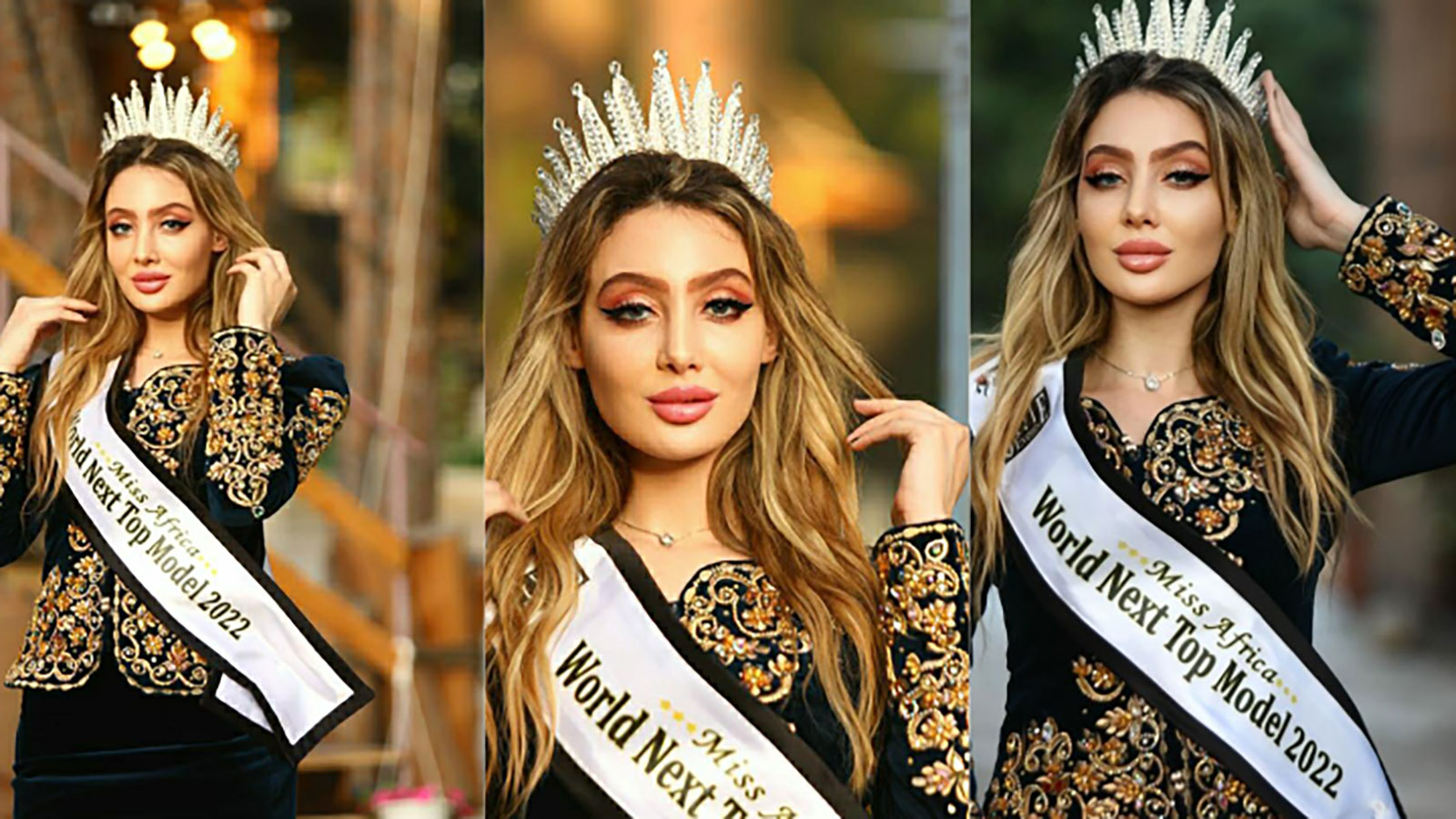 بملابس جزائرية تقليدية.. ملكة جمال إفريقيا تنظف "كرشة" كبش العيد (فيديو)