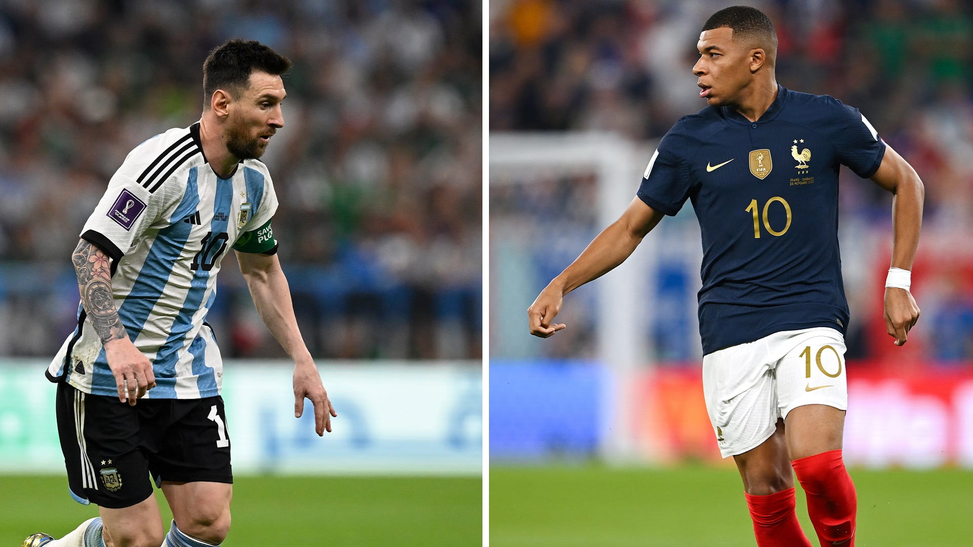 الكأس الذهبية حائرة بين ميسي ومبابي