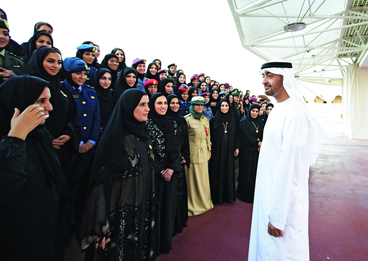 محمد بن زايد ومحمد بن راشد:  المرأة شريك البناء والتنمية وتقديرها مقياس تطور الإنسانية