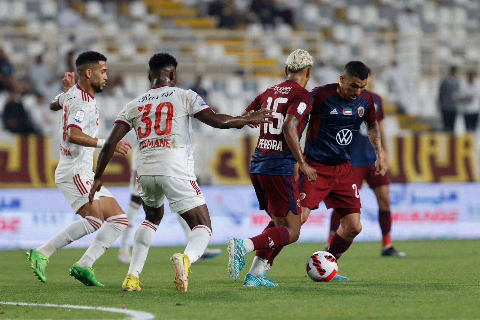 تعادل خاسر بين الوحدة والشارقة في الجولة 21 لدوري أدنوك للمحترفين