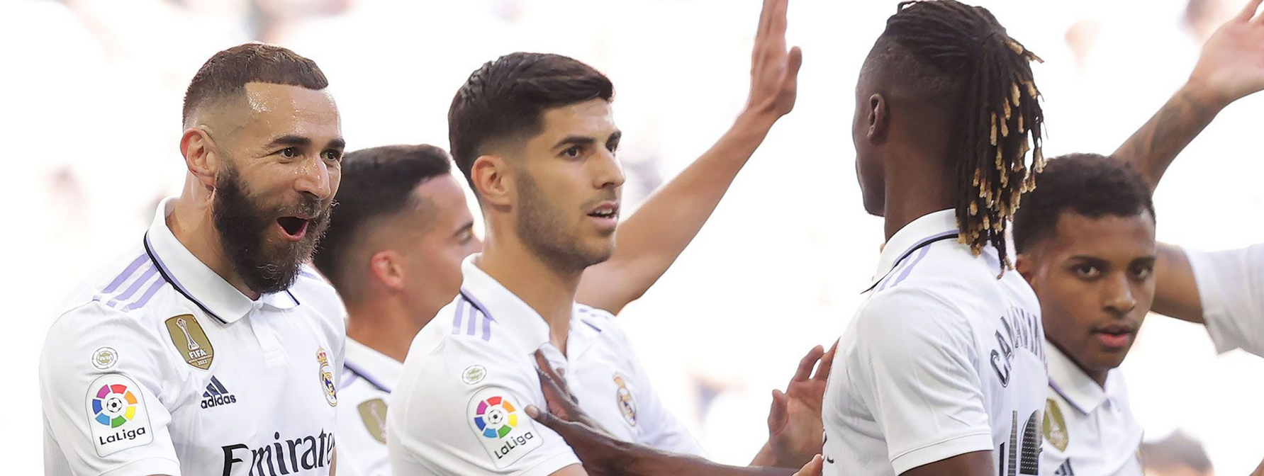 سداسية الملكي تُنعش آماله في الاحتفاظ بلقب الدوري الإسباني