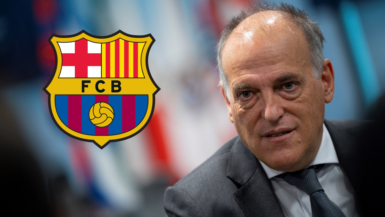 برشلونة يطالب رئيس رابطة الدوري الإسباني بالاستقالة.. والأخير يرد