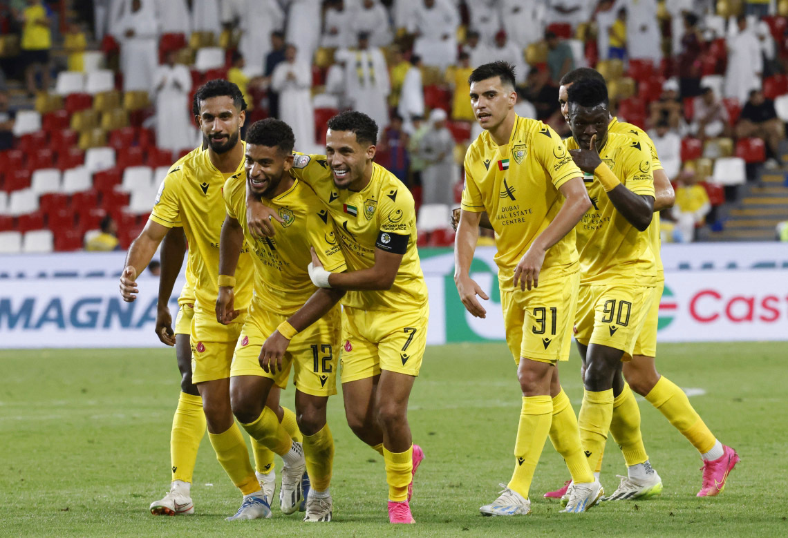 الوصل يؤمّن الصدارة برباعية في شباك الجزيرة