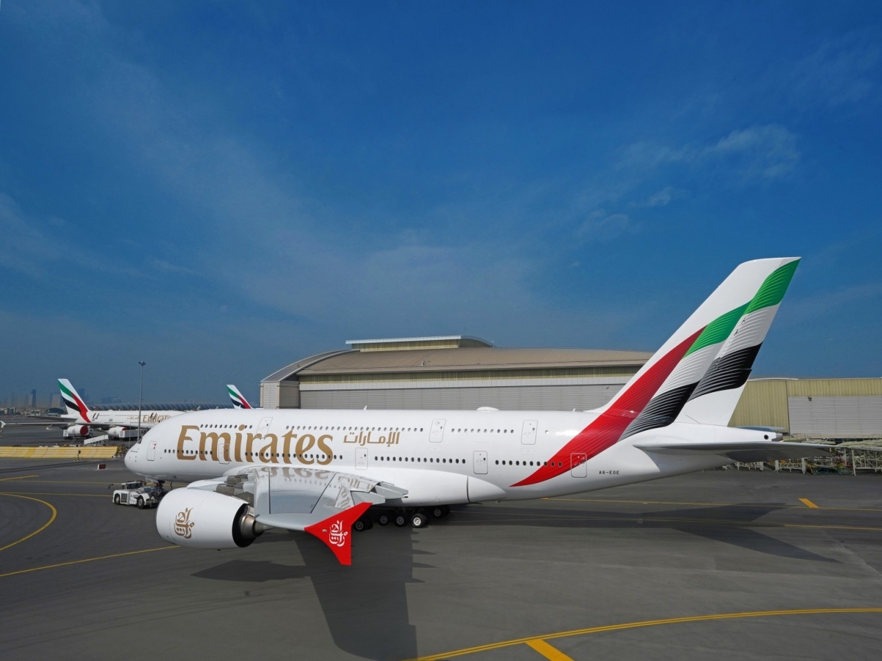 87.5 % حصة طيران الإمارات من رحلات «A380» إلى أفريقيا
