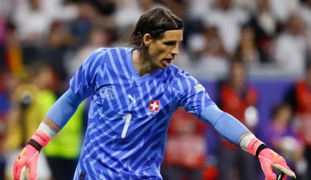 حارس سويسرا في مواجهة أصدقائه في المنتخب الإيطالي بيورو 2024