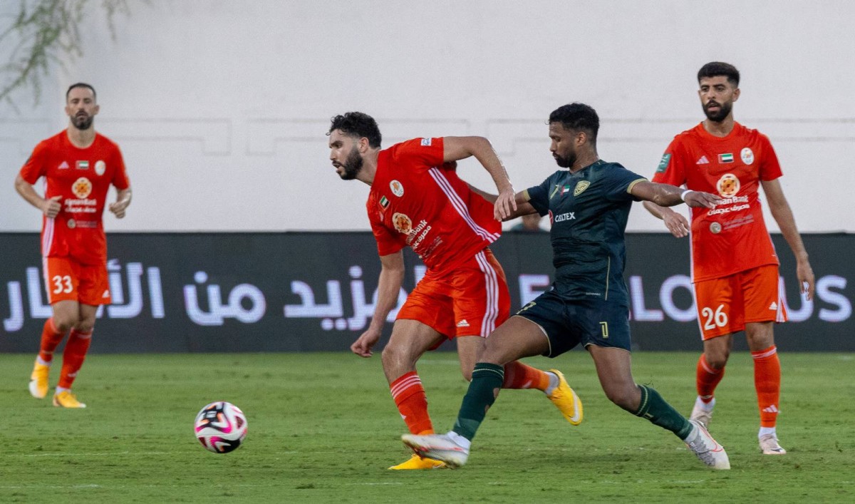 تأهل عجمان إلى ربع نهائي كأس رئيس الدولة بعد تحقيقه فوزًا غاليًا على خورفكان