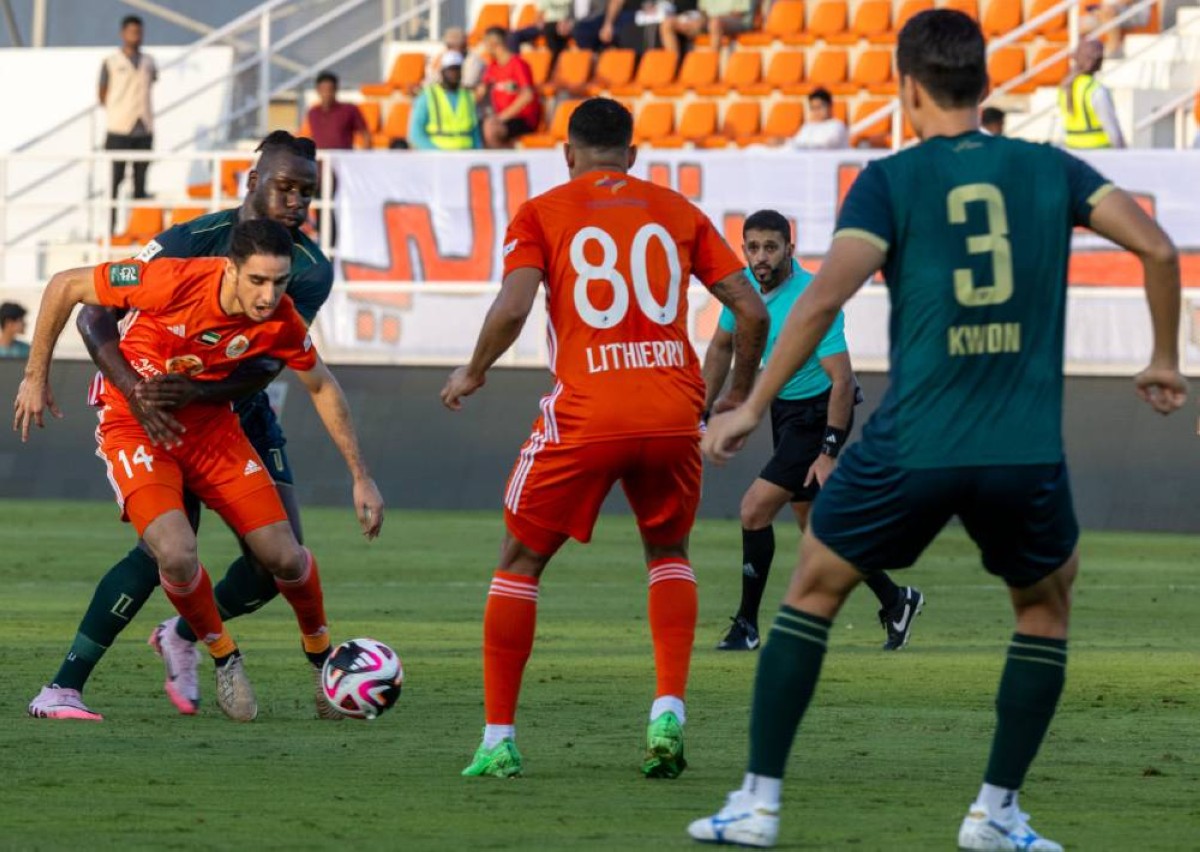 تأهل عجمان إلى ربع نهائي كأس رئيس الدولة بعد تحقيقه فوزًا غاليًا على خورفكان