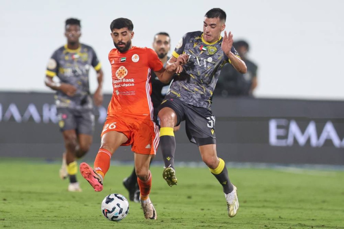 التعادل السلبي يحسم مباراة عجمان مع حامل اللقب الوصل