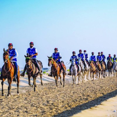 جانب من سباقات القدرة في بوذيب | البيان