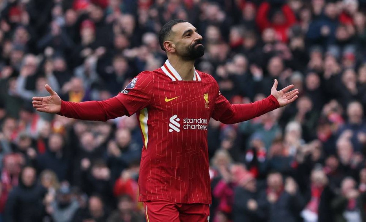 101 هدف على ملعب أنفيلد .. محمد صلاح يحقق رقماً تاريخياً جديداً