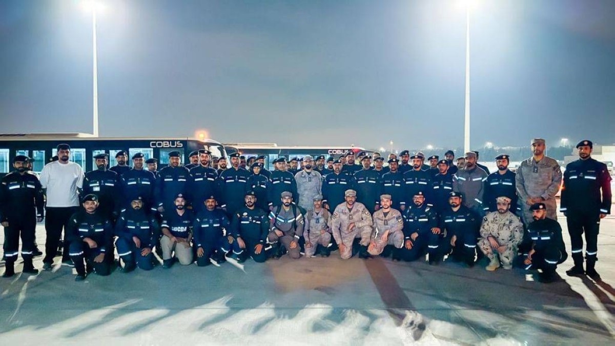 الإمارات تحتفي بفريق البحث والإنقاذ بعد إنجاز مهمته الإنسانية في ميانمار