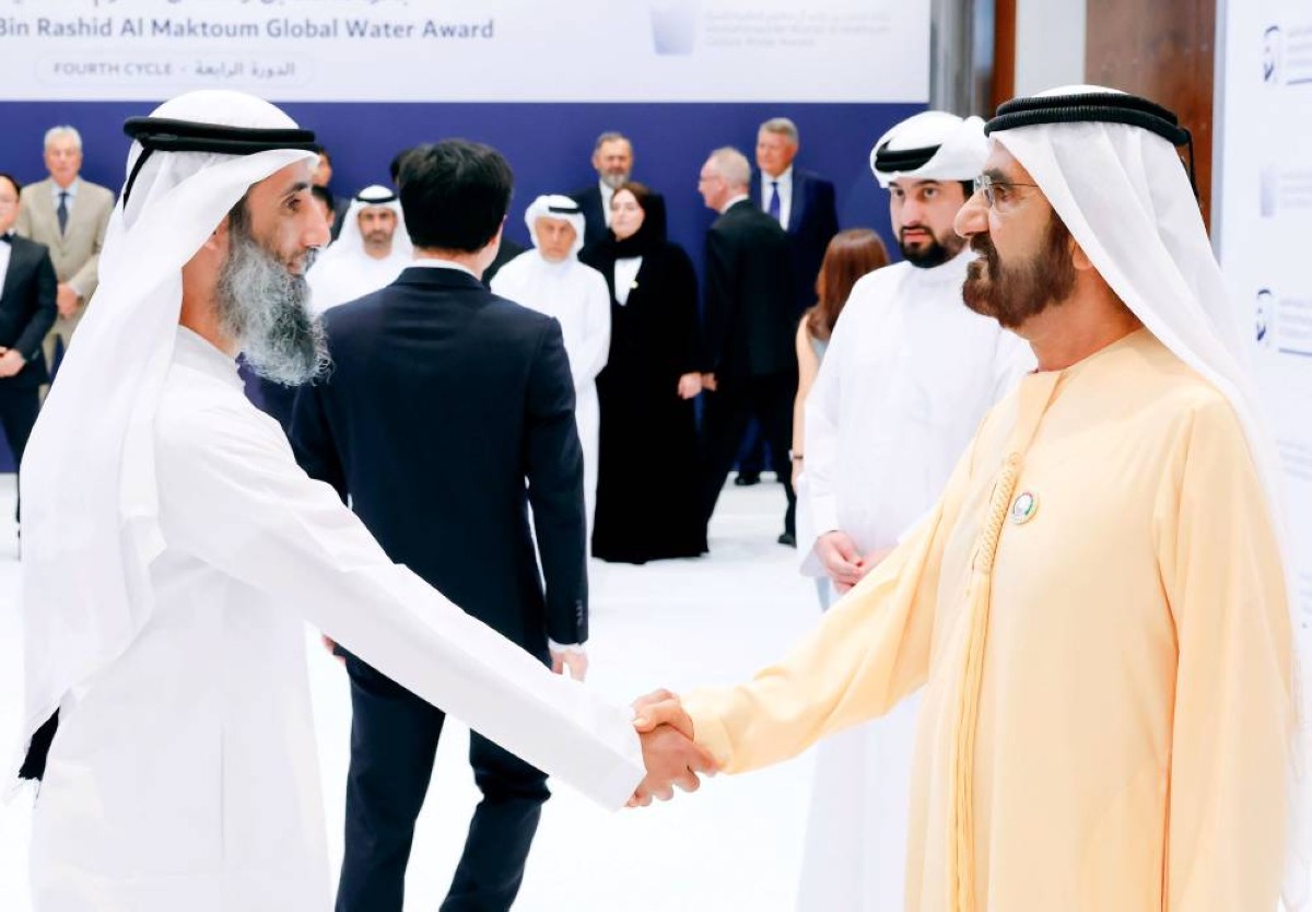 محمد بن راشد مرحباً بالفائزين بحضور أحمد بن محمد