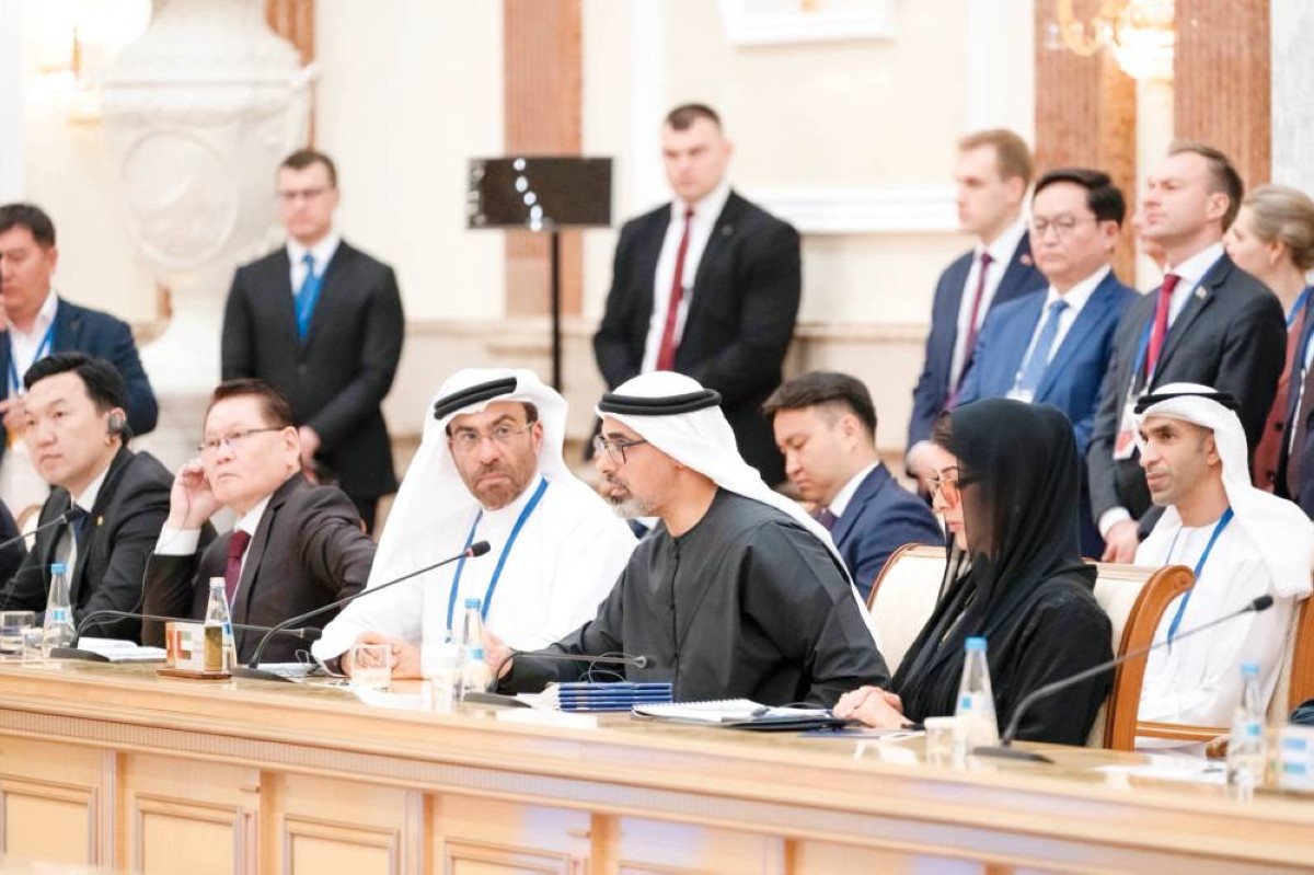 نيابة عن رئيس الدولة..ولي عهد أبوظبي يشارك في اجتماع المجلس الاقتصادي الأعلى للاتحاد الأوراسي