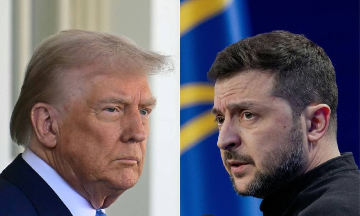 زيلينسكي: اجتماعي بترامب كان "إيجابياً"
