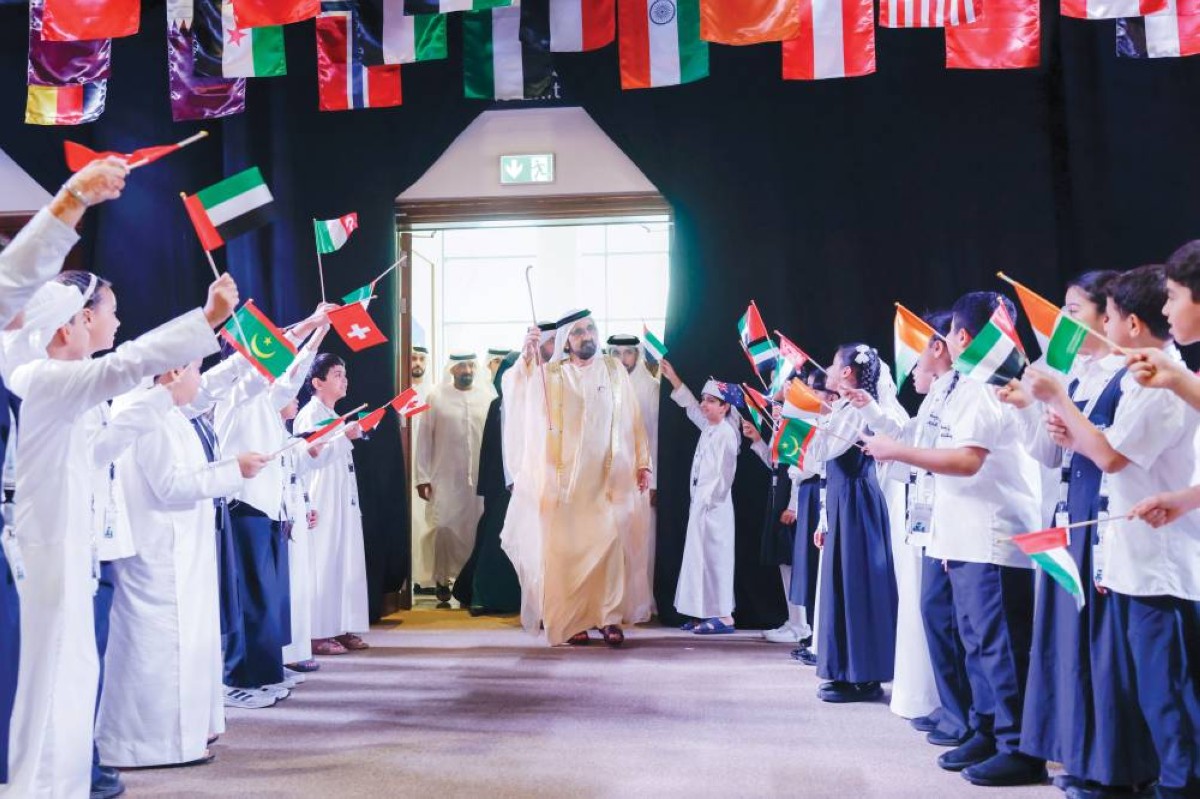 محمد بن راشد: شغف القراءة الصانع الحقيقي للتقدم البشري
