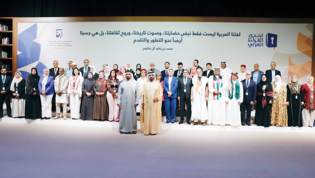 بحضور محمد بن راشد.. سيف بن زايد يكرّم مدرستي «عاتكة بنت زيد» الإماراتية و«طرابلس الحدادين» اللبنانية