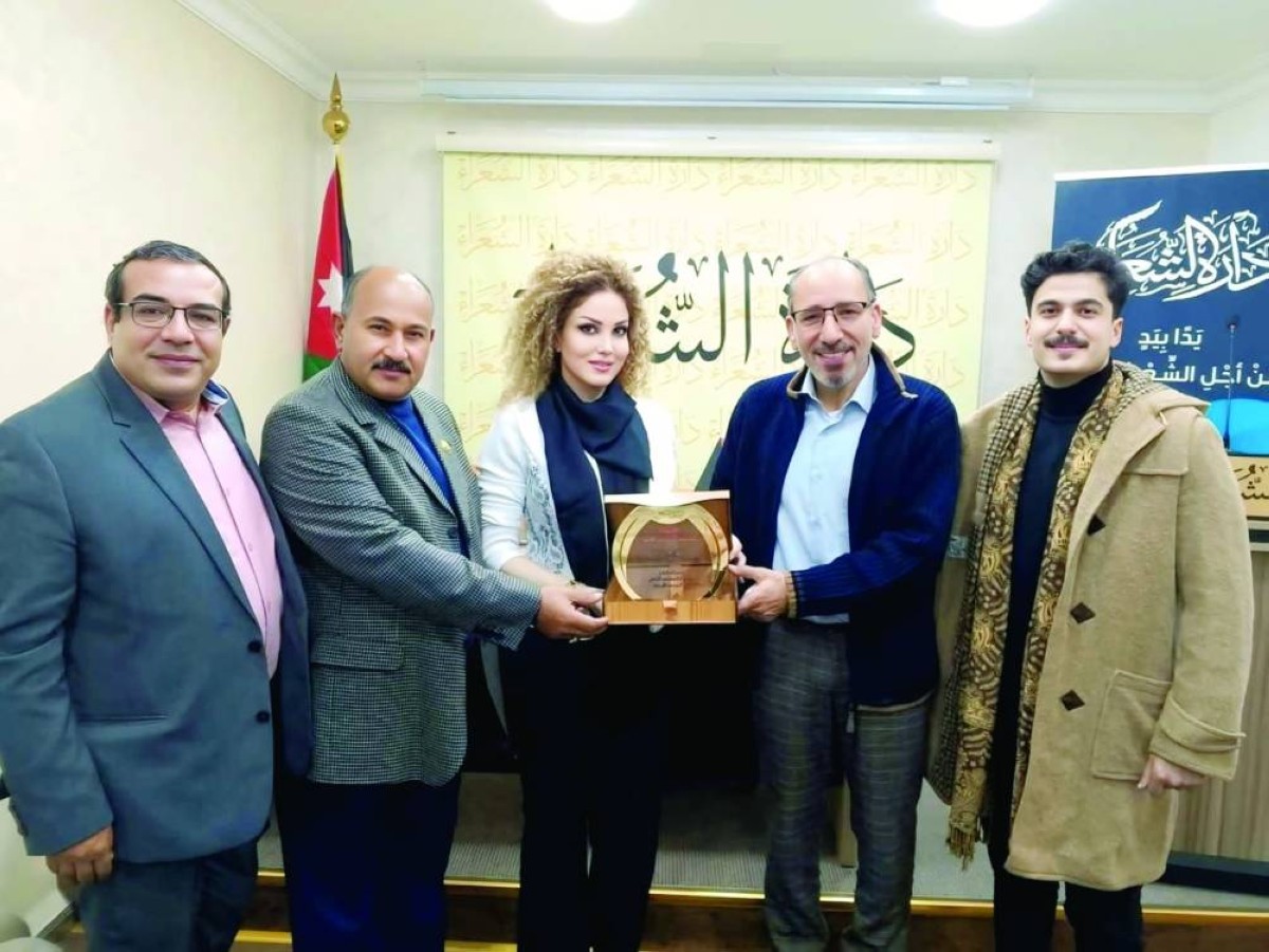 قصائد وجدانية في أمسية شعرية لسراب غانم في عمّان