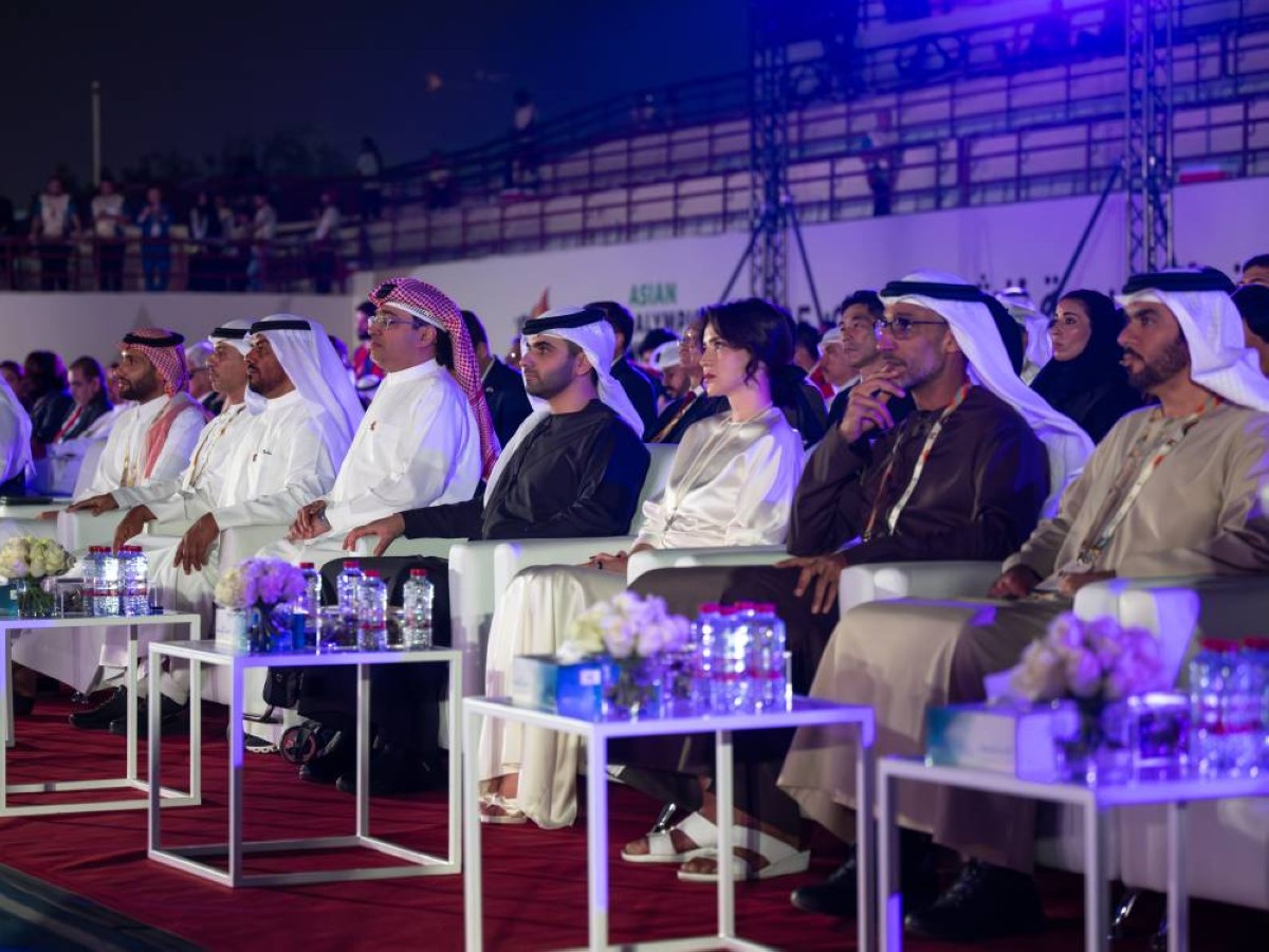 منصور بن محمد يفتتح الألعاب البارالمبية الآسيوية للشباب «دبي 2025»