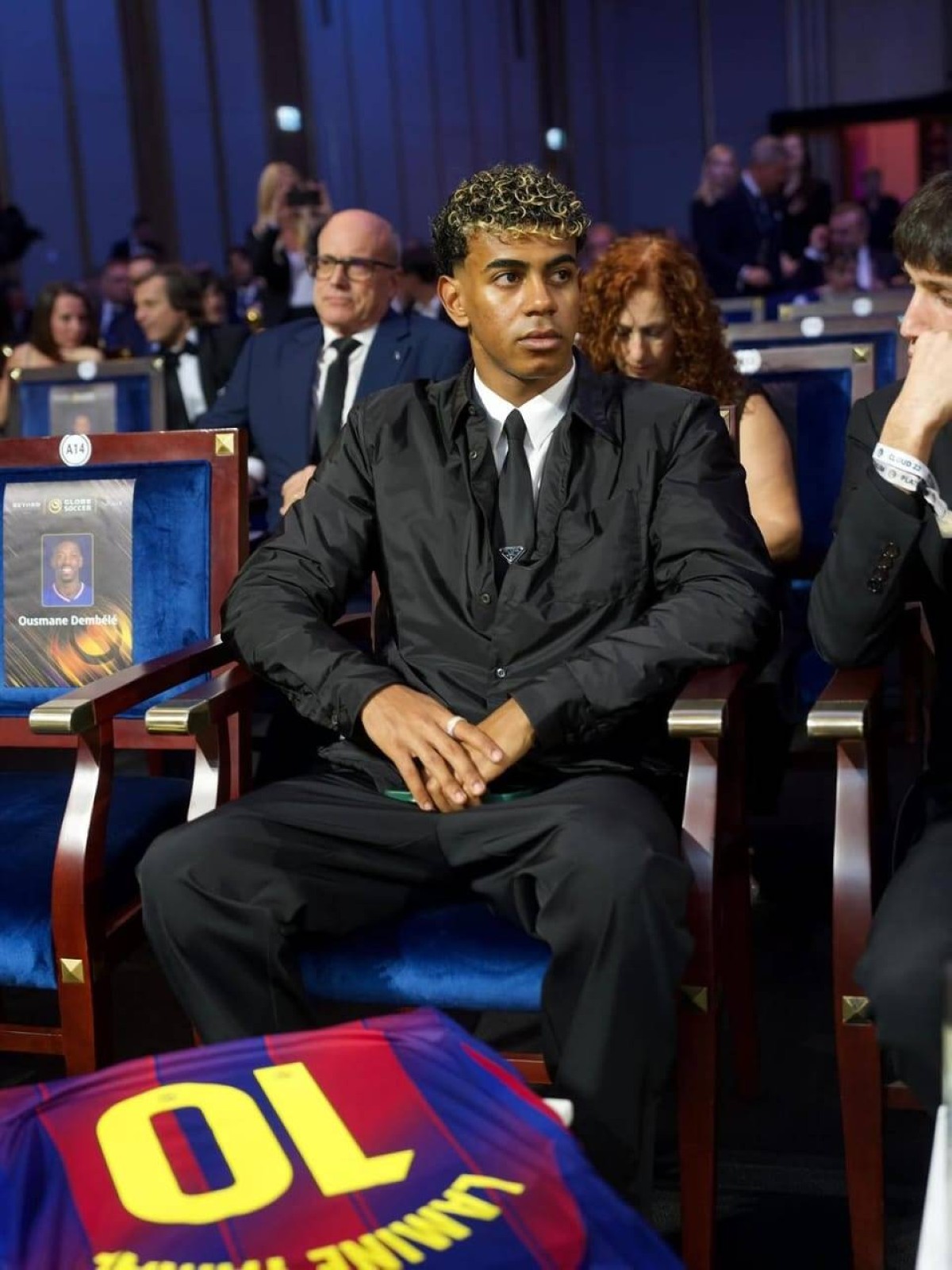 يامال يحصد جائزة دبي غلوب سوكر لأفضل مهاجم