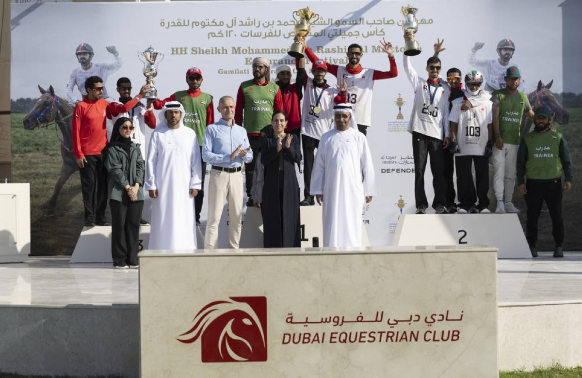 MRM تحتفظ بكأس «جميلتي» في مهرجان محمد بن راشد للقدرة