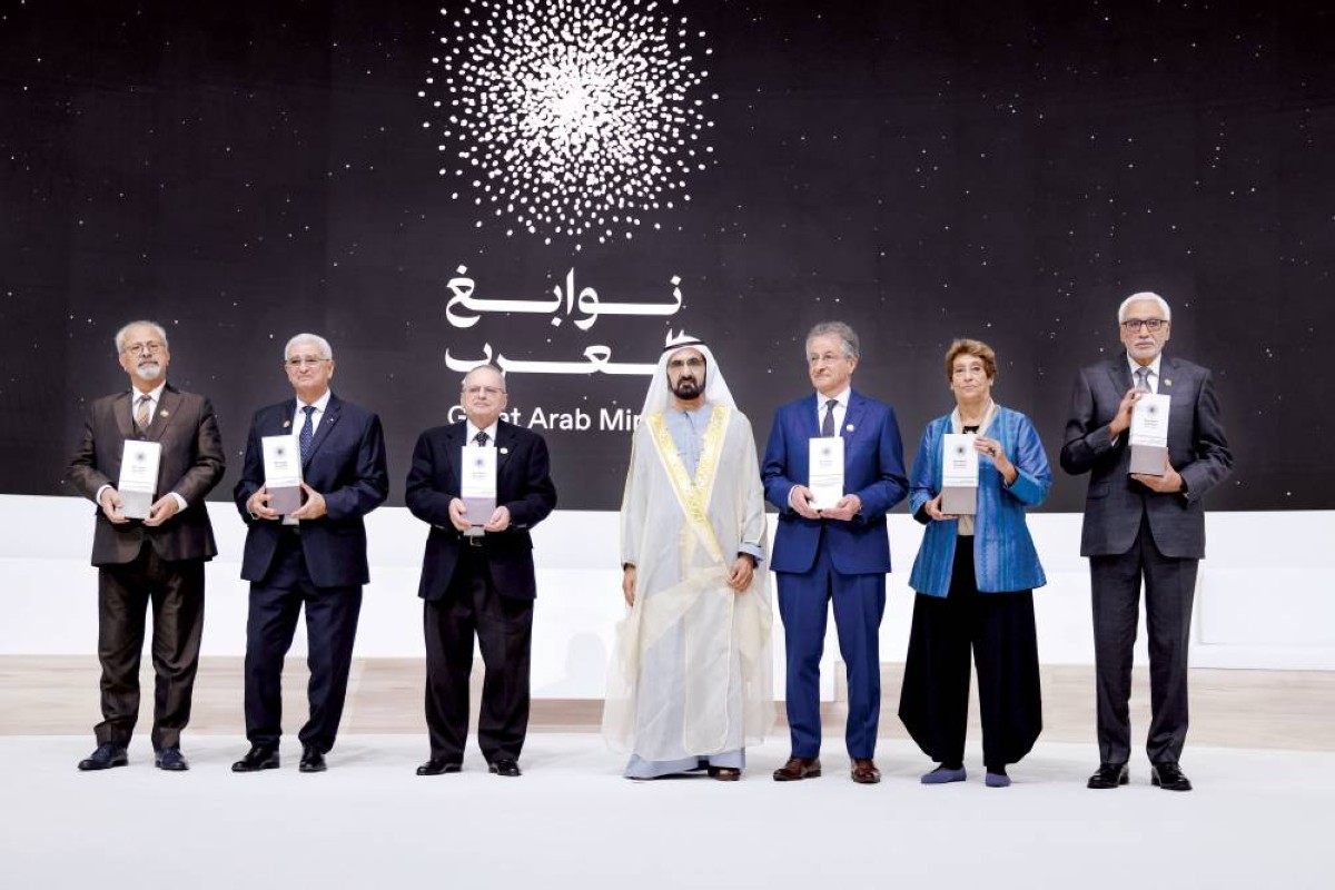 محمد بن راشد: «نوابغ العرب» ستواصل إبراز المنجزات الحضارية المضيئة للعقول العربية