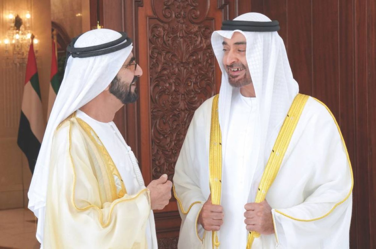 محمد بن زايد ومحمد بن راشد يرحبان بضيوف الإمارات المشاركين في القمة العالمية للحكومات 2026