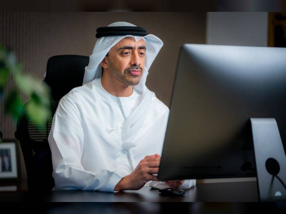 عبدالله بن زايد يترأس الاجتماع الـ 22 للجنة العليا للإشراف على الإستراتيجية الوطنية لمواجهة غسل الأموال وتمويل الإرهاب