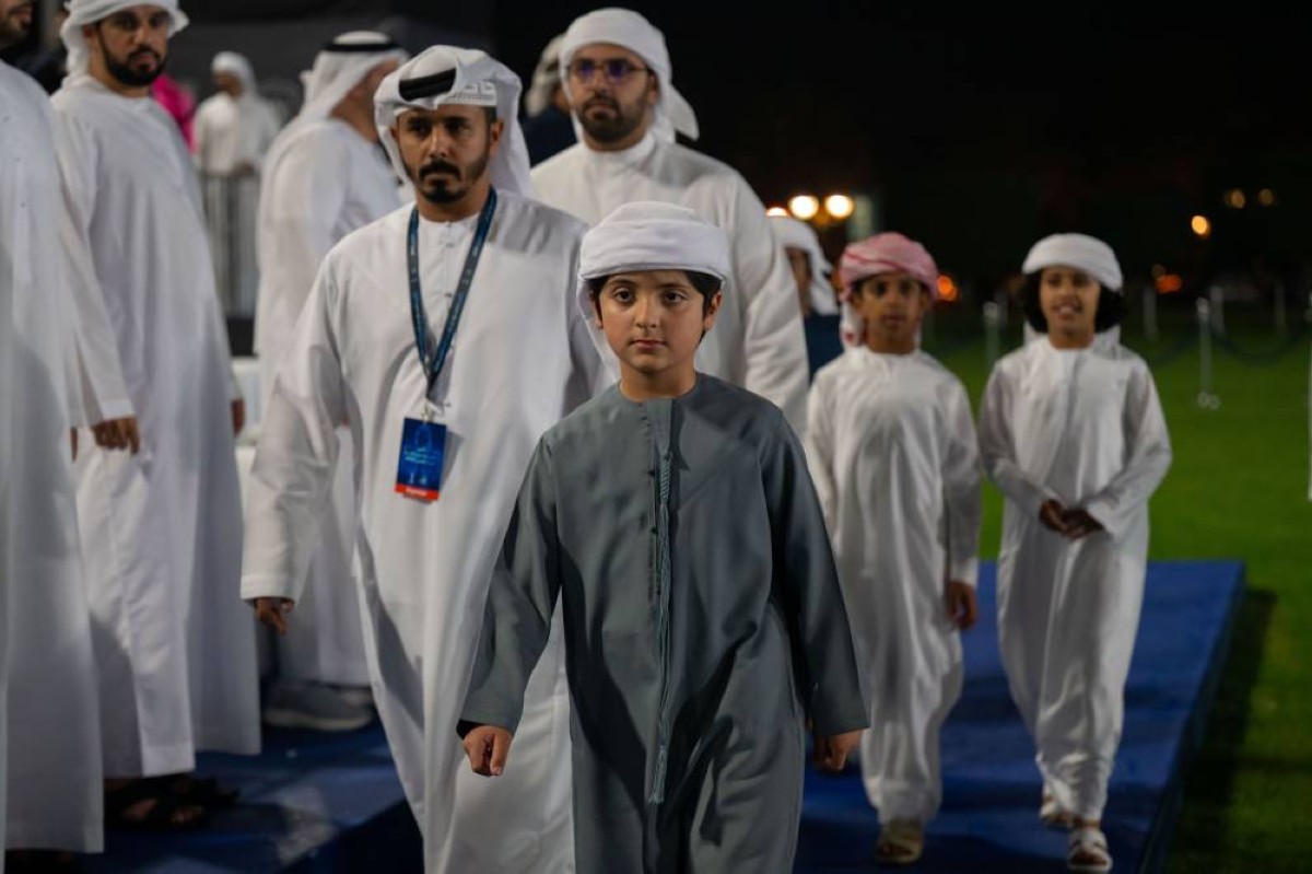 راشد بن منصور بن زايد يشهد ختام الجولة الأولى من كأس منصور بن زايد ويفتتح بطولة «البلاي ستيشن»