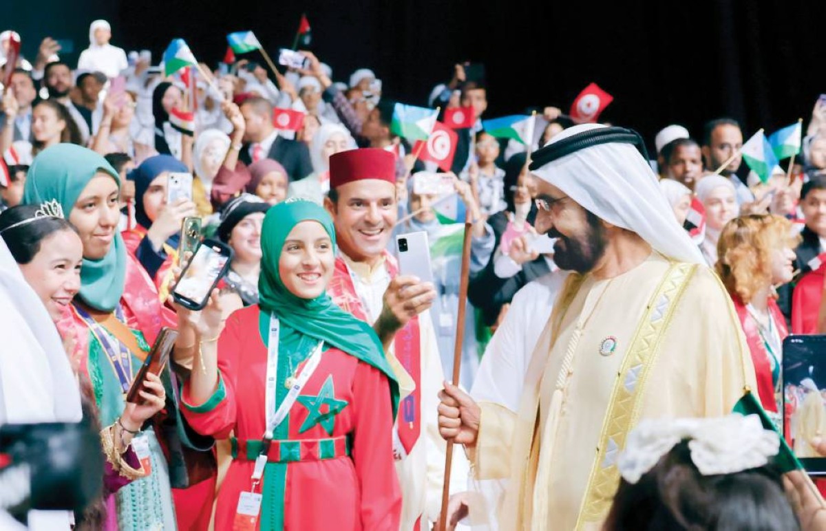 محمد بن راشد: مشاريعنا الحضارية لا تتوقف ونابعة من إيماننا بأهمية بناء الإنسان المتعلم