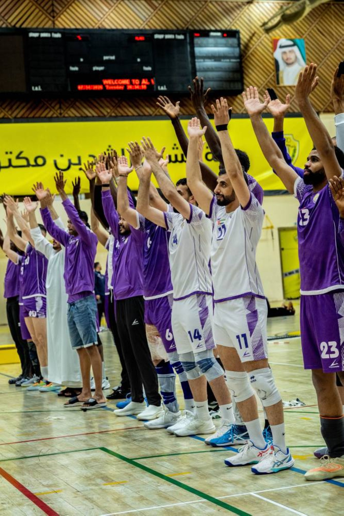 تأهل العين وبني ياس إلى نهائي كأس رئيس الدولة للكرة الطائرة