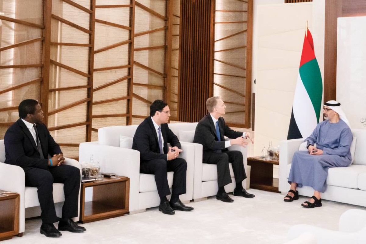 خالد بن محمد يبحث والرئيس التنفيذي لـ «بروكفيلد» الاستثمار وإدارة الأصول