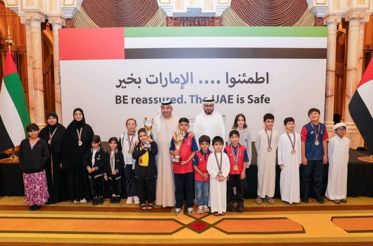 ختام بطولة الإمارات للشطرنج السريع للناشئين والناشئات