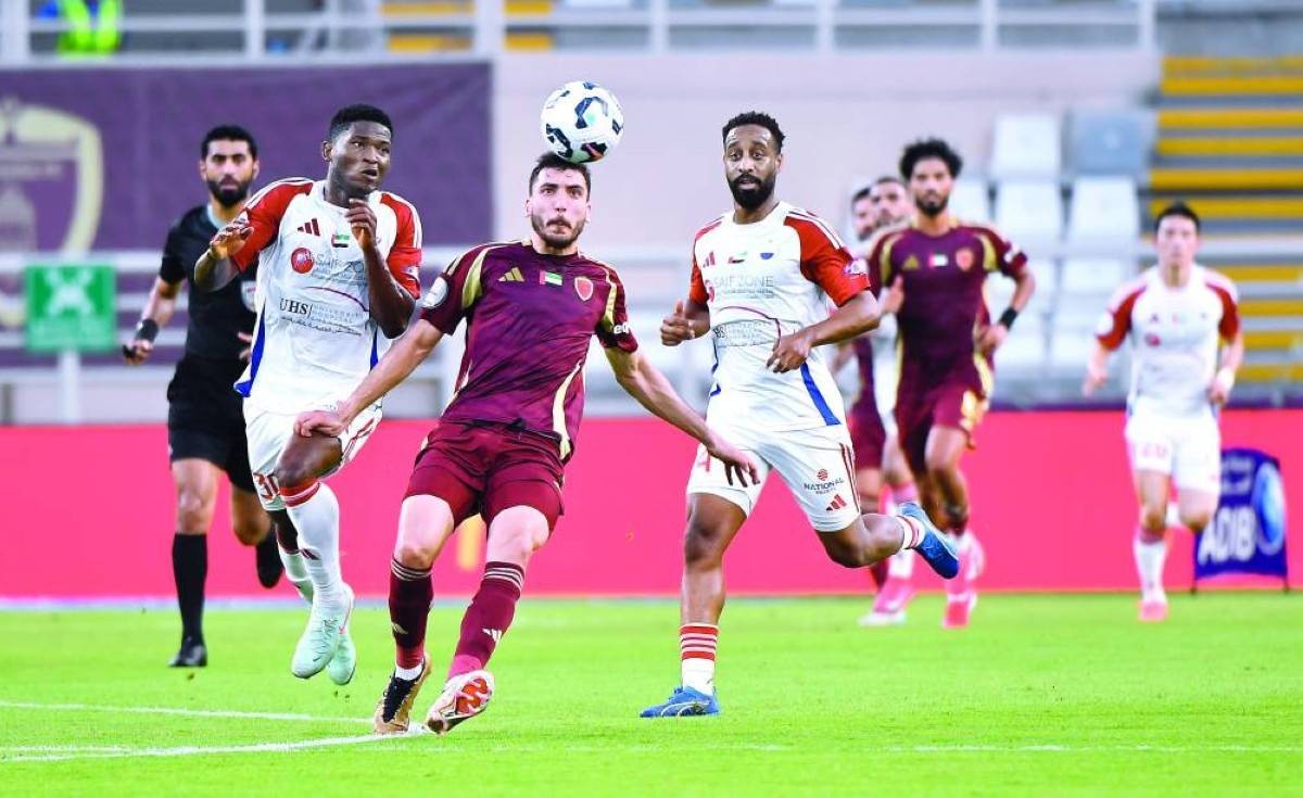 الشارقة والوحدة.. طموحات مختلفة في دوري المحترفين