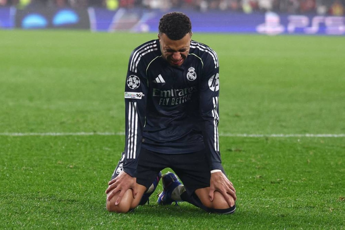 إصابة مبابي تقلق ريال مدريد قبل الكلاسيكو