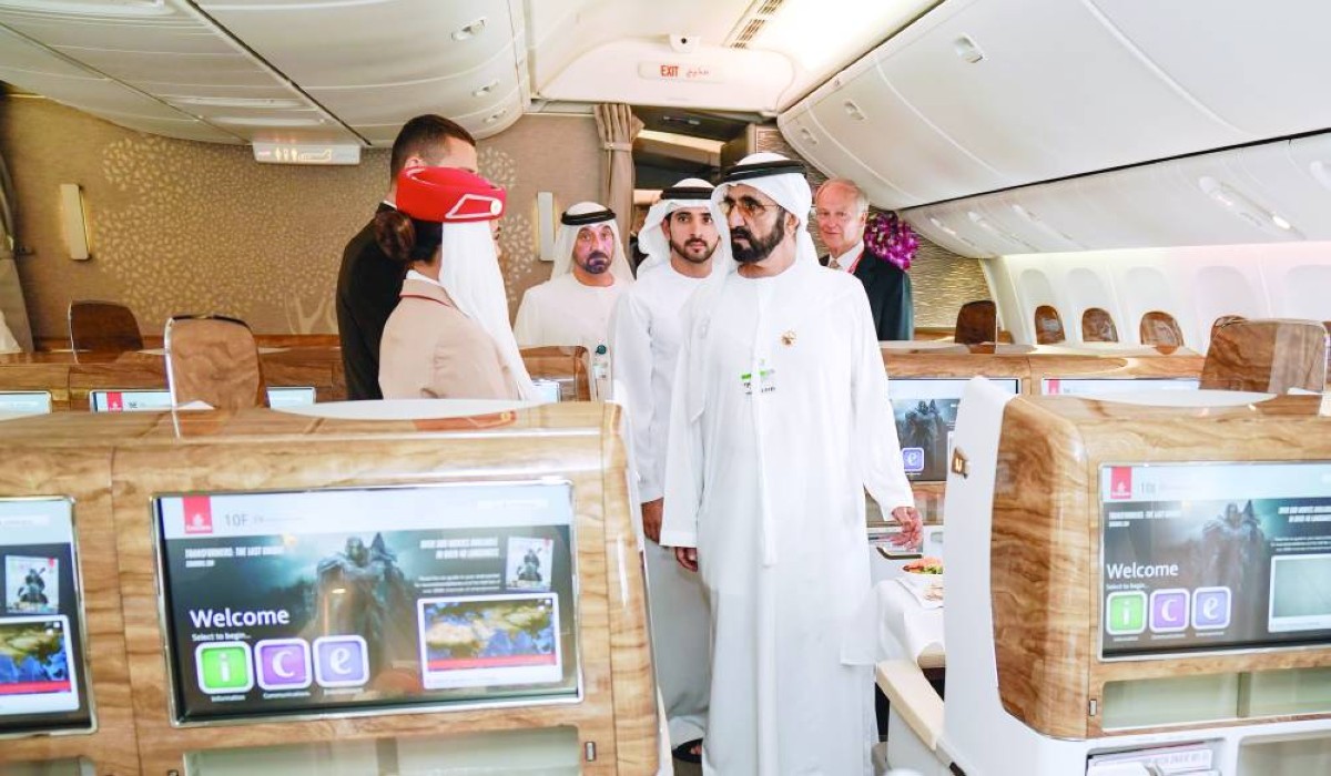 محمد بن راشد: مجموعة الإمارات هي روح دبي وطموحها