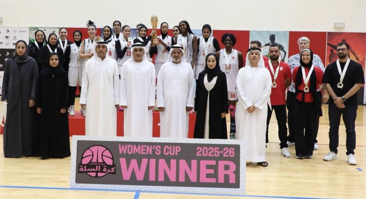 الشارقة الرياضي للمرأة يتوّج بكأس الإمارات لكرة السلة للسيدات